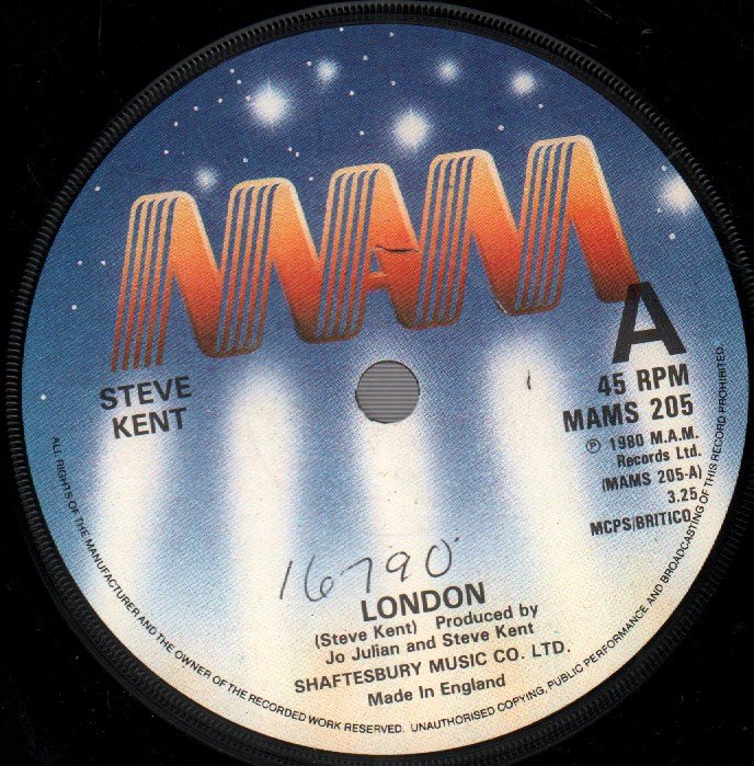Steve Kent - London - 7 Inch