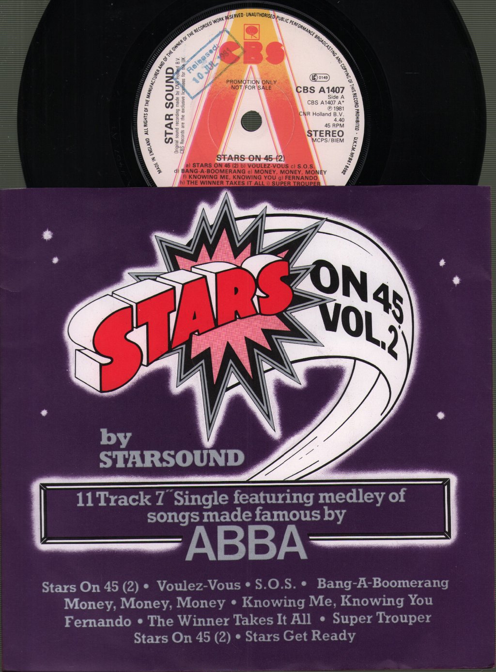 Stars On 45 - Stars On 45 (2) - 7 Inch