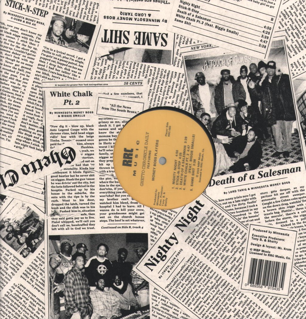 Money Boss Players - Ghetto Chronicle Daily - Lp