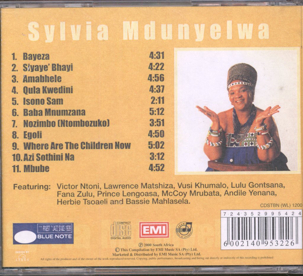 Sylvia Ncediwe Mdunyelwa - Ingoma - Cd