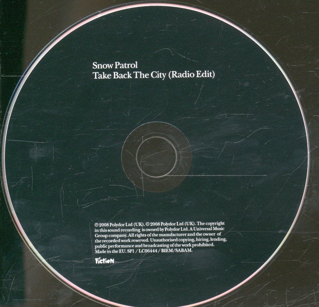 Snow Patrol - Take Back The City - Cd