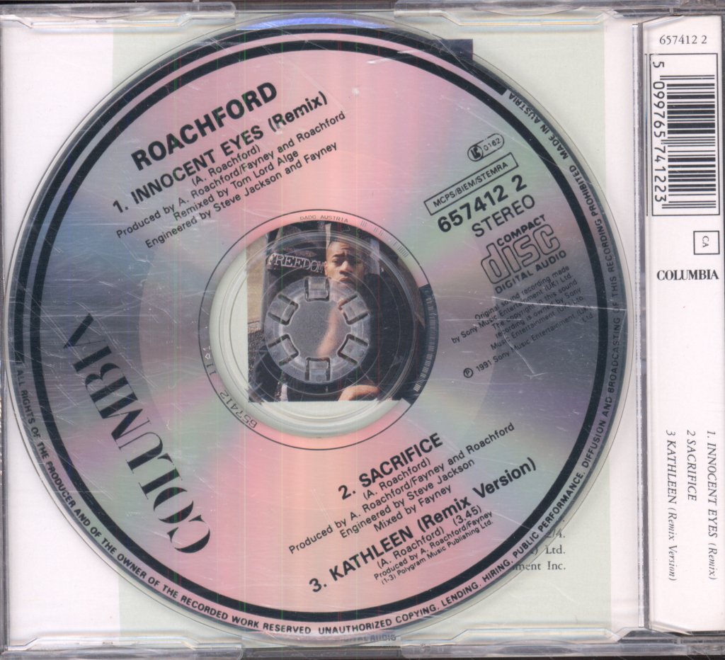 Roachford - Innocent Eyes (Remix) - Cd