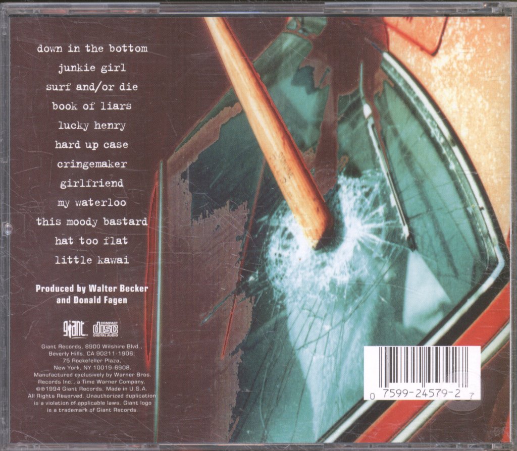 Walter Becker - 11 Tracks Of Whack - Cd