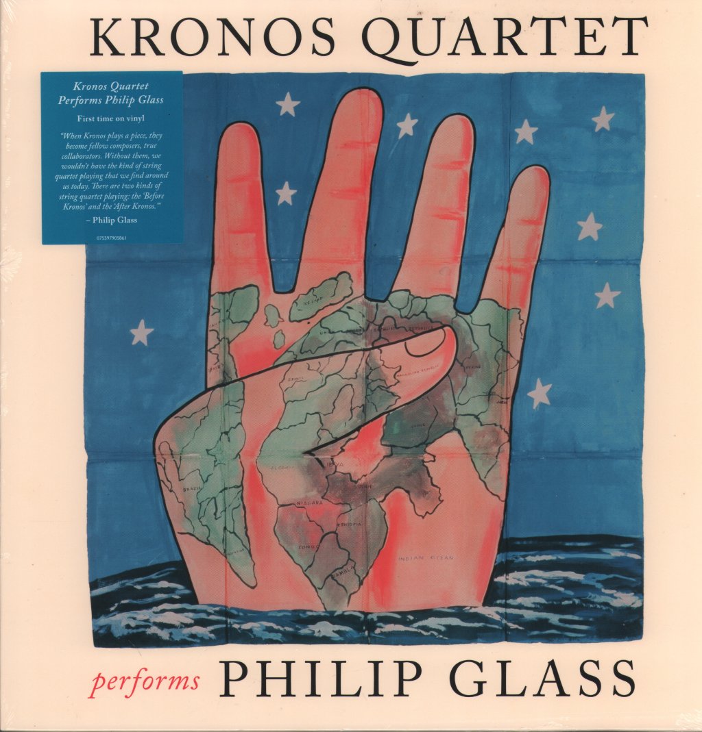 Kronos Quartet - Kronos Quartet Performs Philip Glass - Double Lp