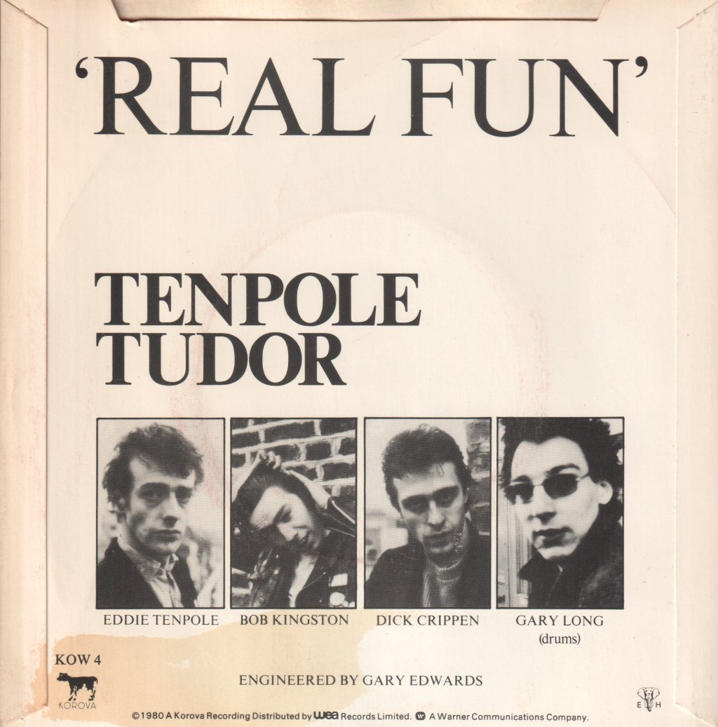 Tenpole Tudor - Real Fun - 7 Inch