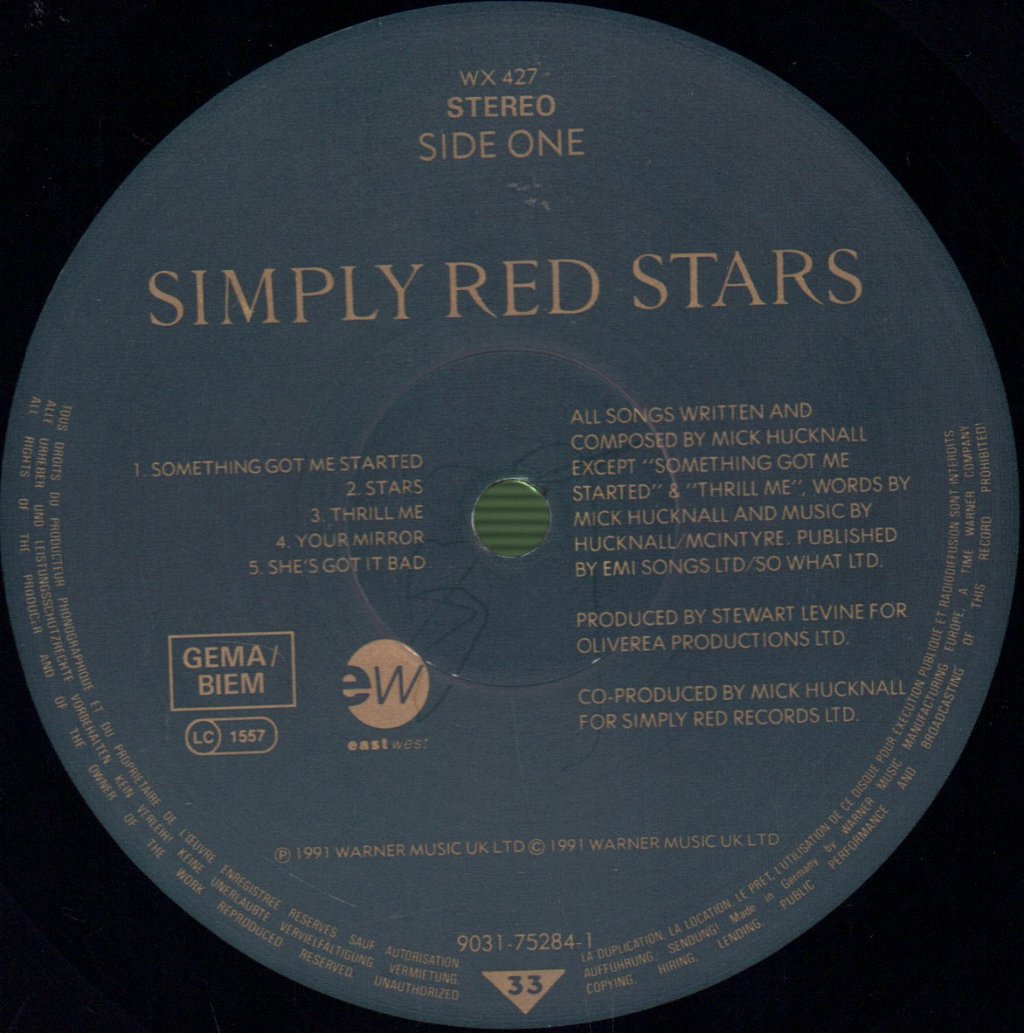 Simply Red - Stars - Lp