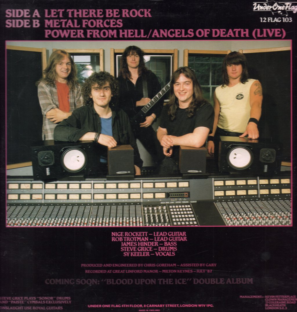 Onslaught - Let There Be Rock - 12 Inch