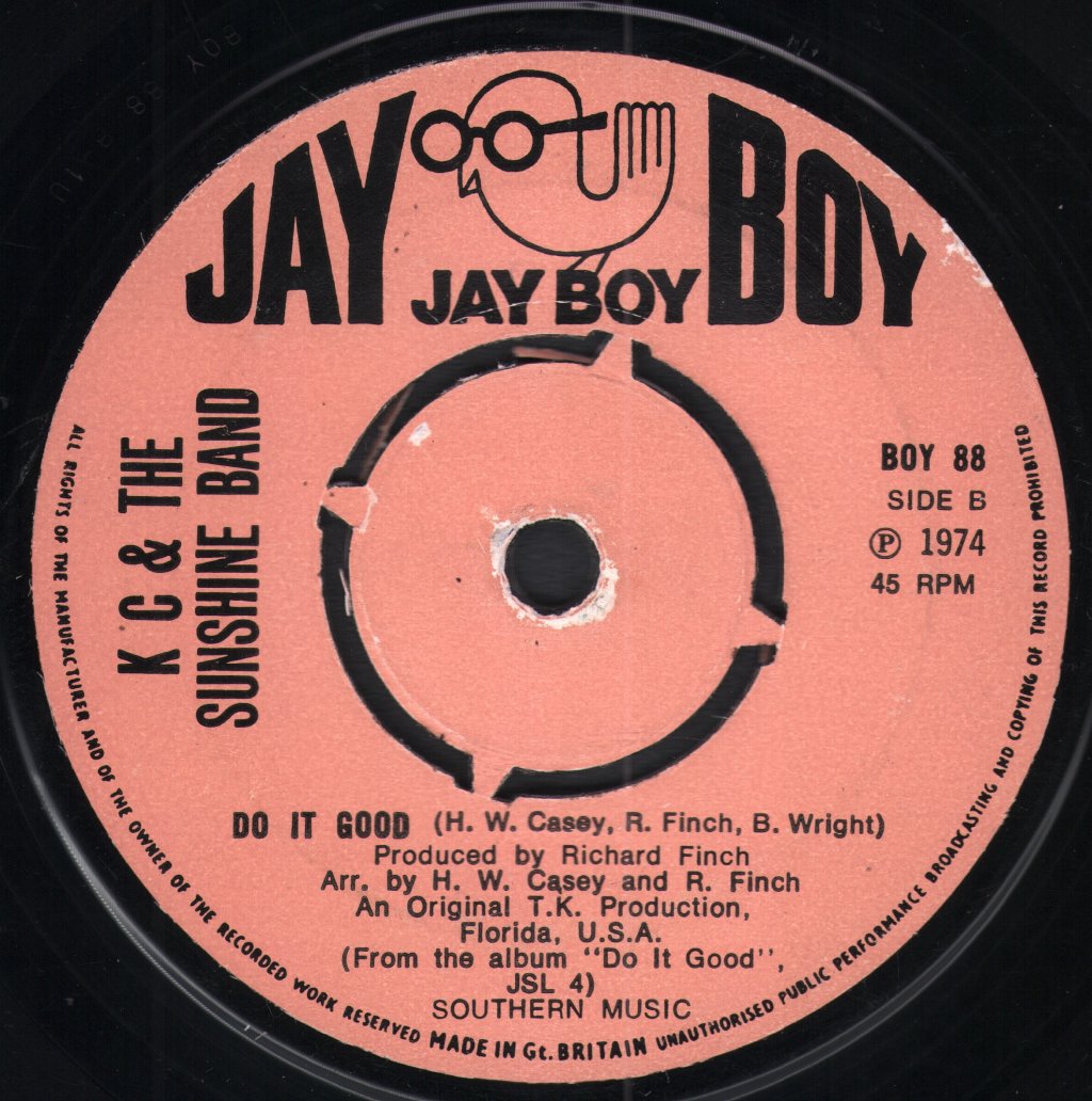 KC And The Sunshine Band - Queen Of Clubs - 7 Inch