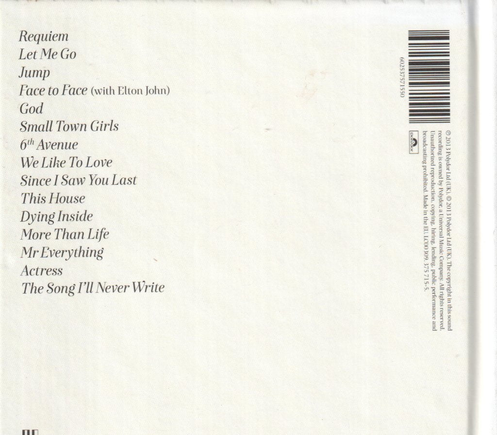 Gary Barlow - Since I Saw You Last - Cd