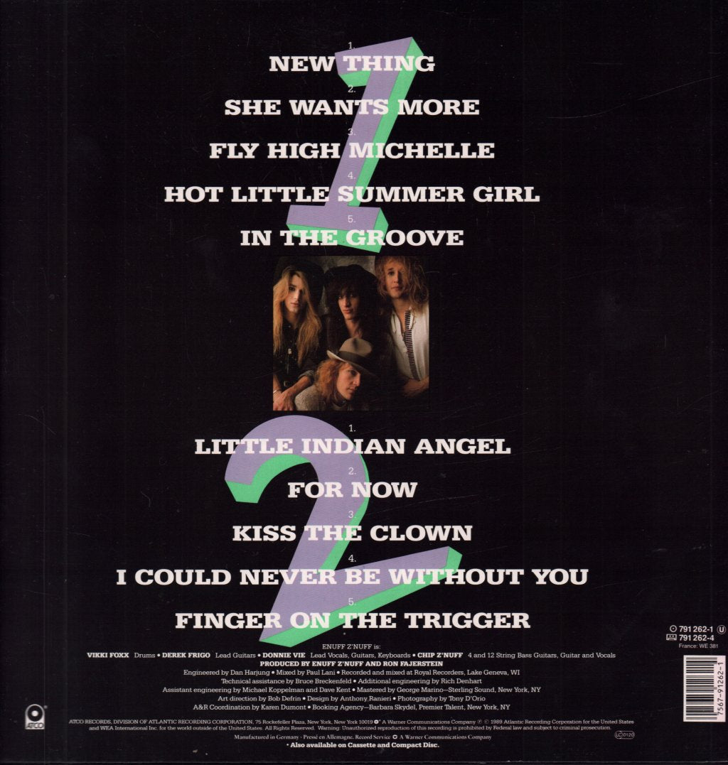 Enuff Z'nuff - Enuff Z'nuff - Lp