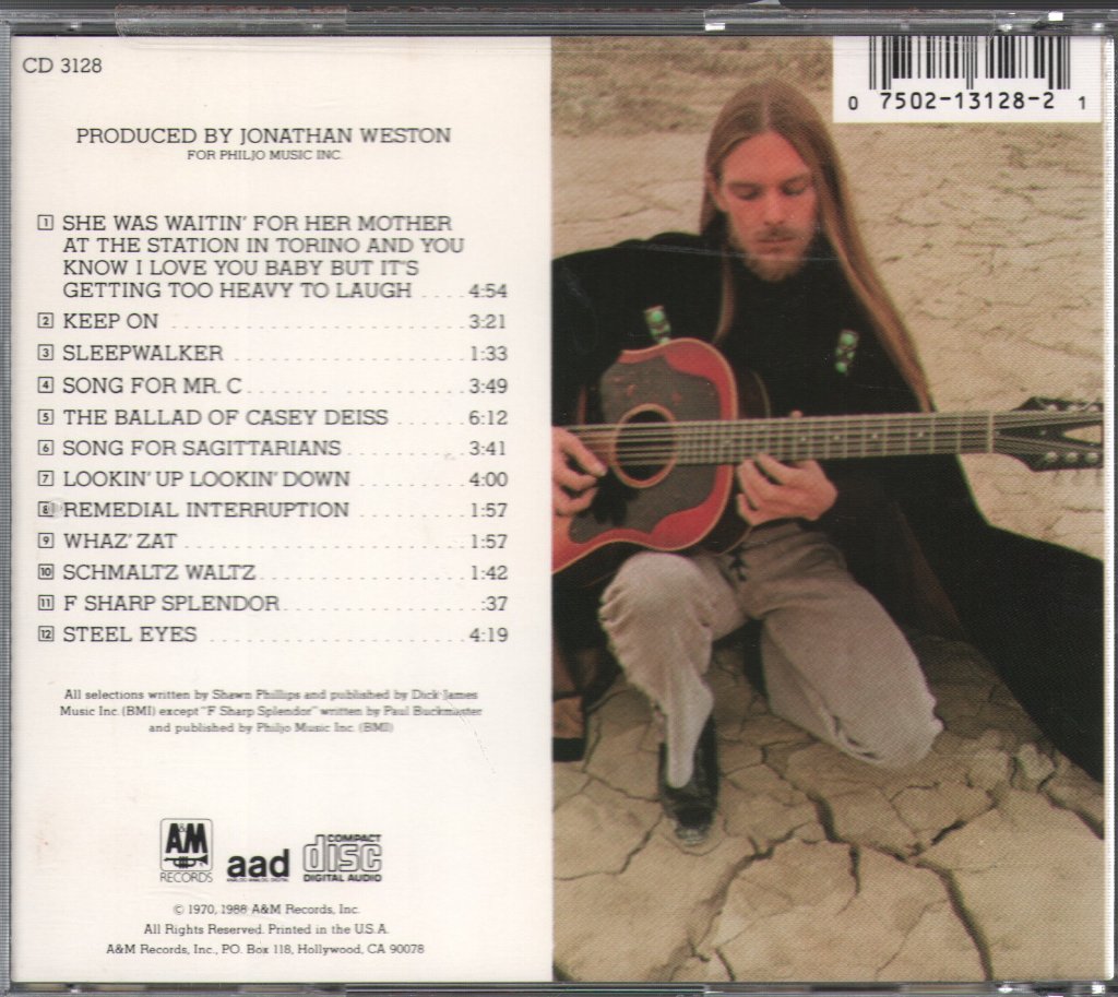 Shawn Phillips - Second Contribution - Cd