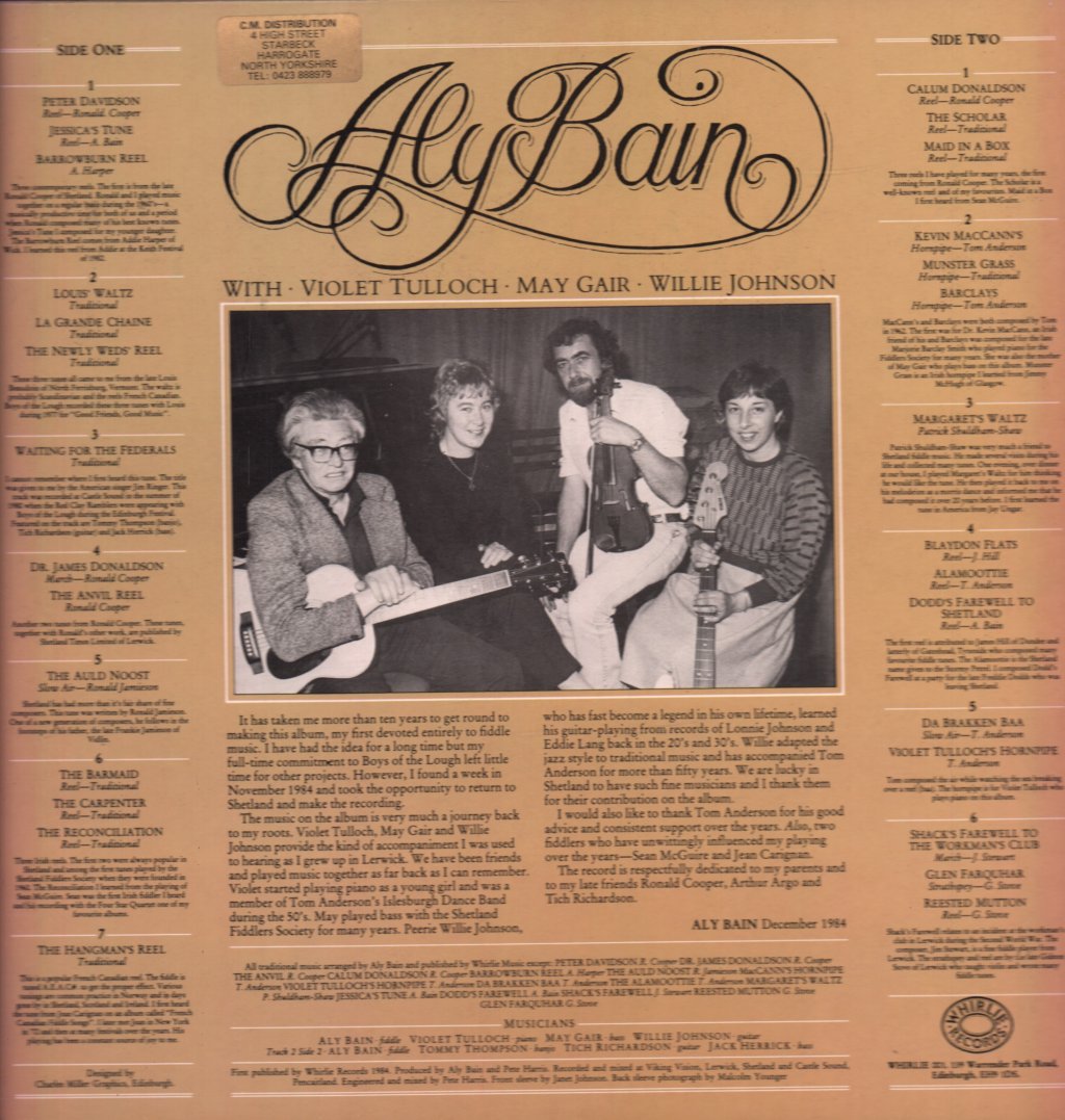 Aly Bain - Aly Bain - Lp