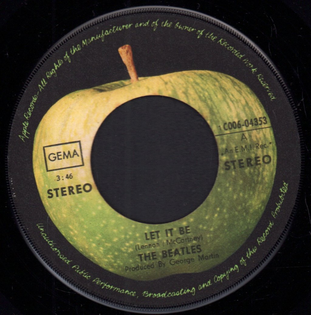 Beatles - Let It Be - 7 Inch