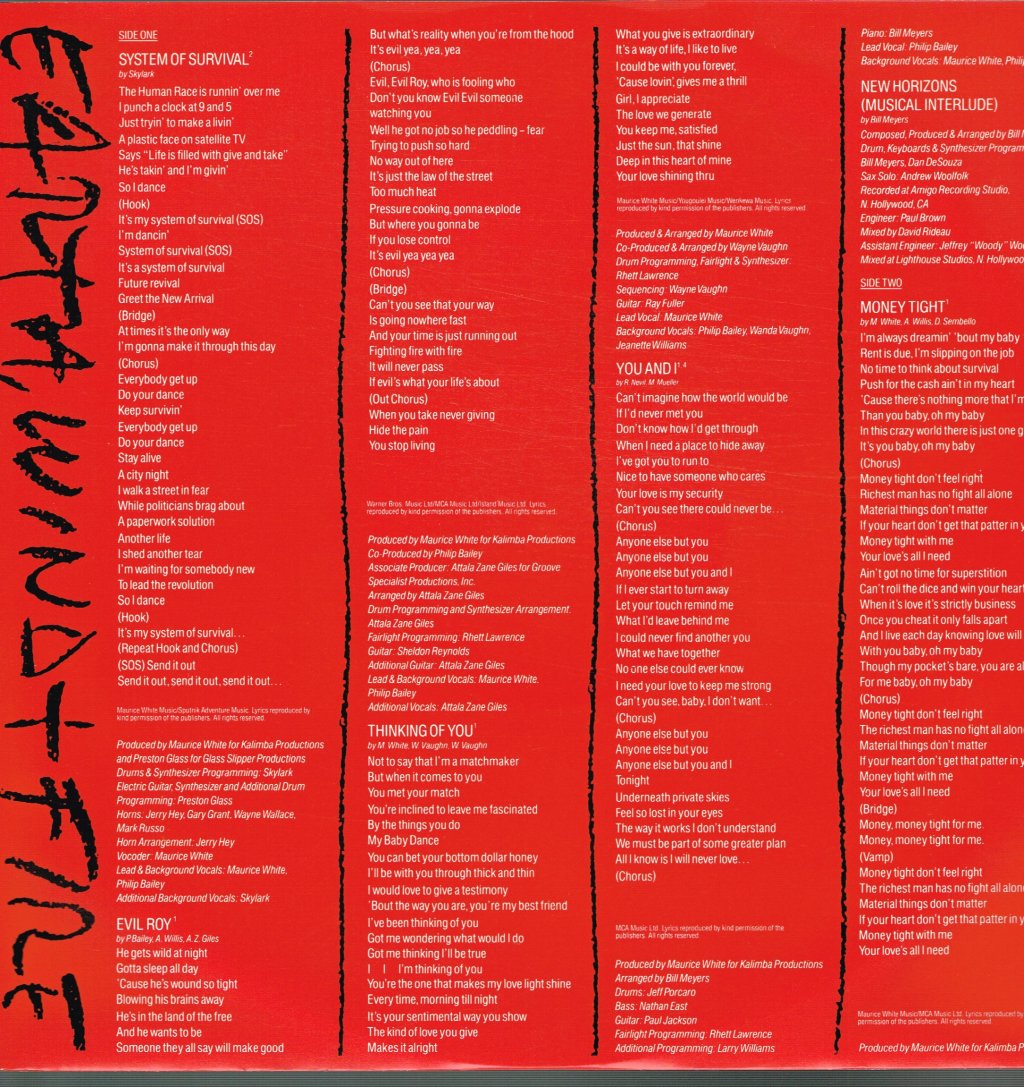 Earth, Wind & Fire - Touch The World - Lp