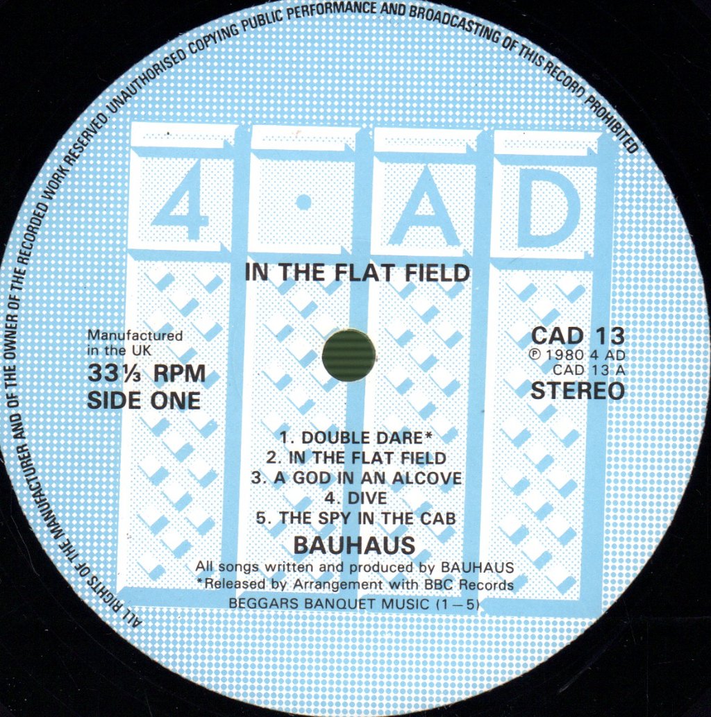 Bauhaus - In The Flat Field - Lp