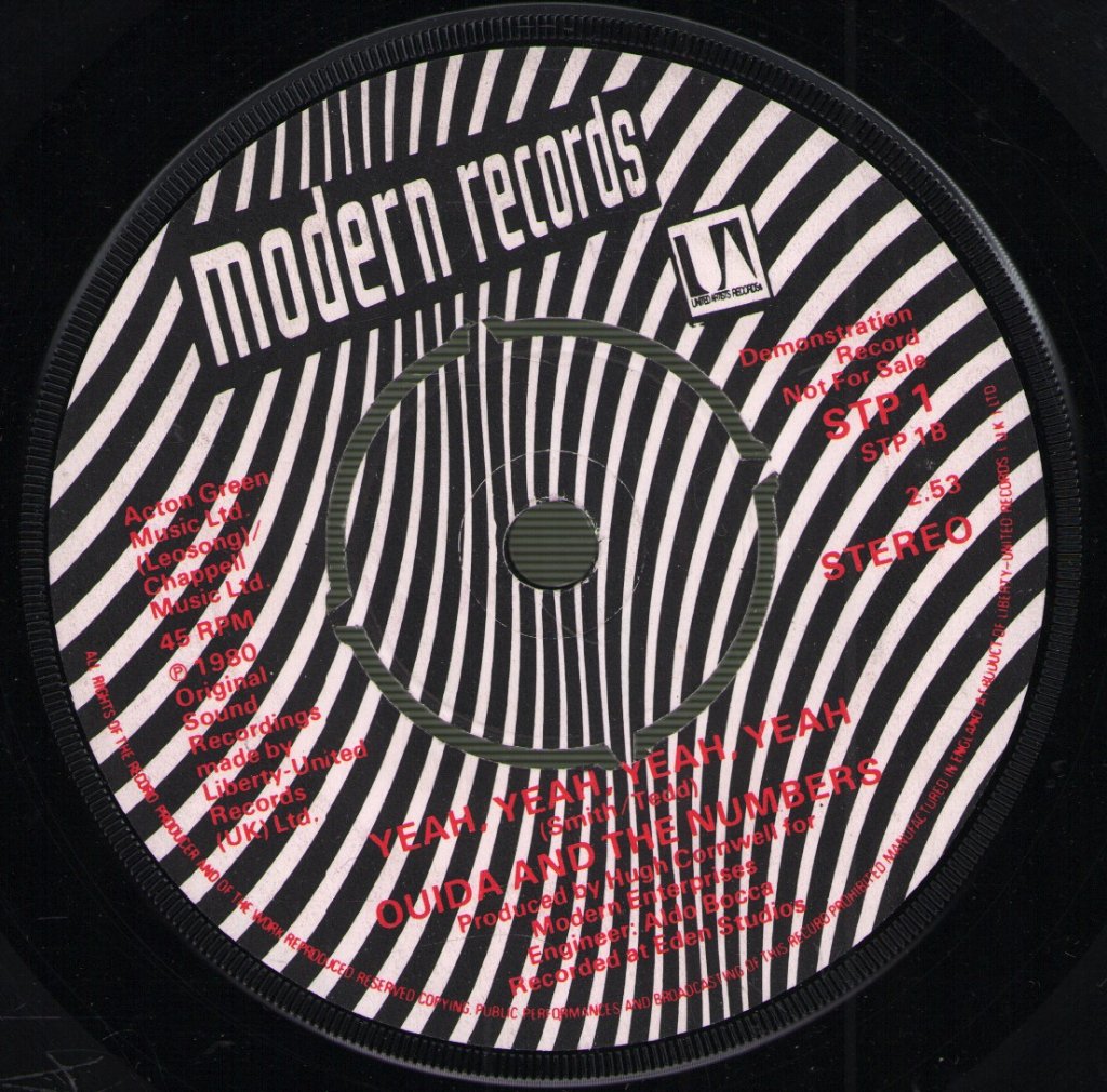 Ouida And The Numbers - Runaway - 7 Inch