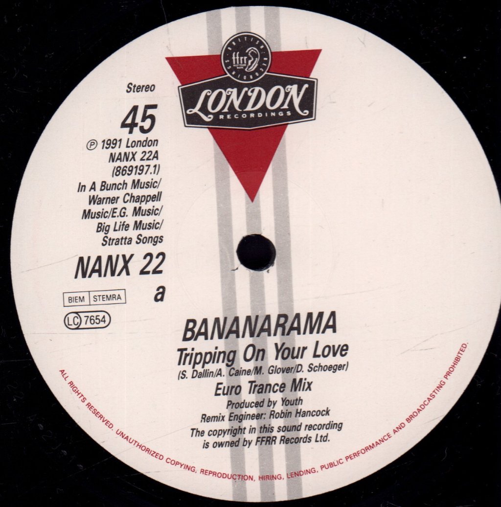 Bananarama - Tripping On Your Love - 12 Inch