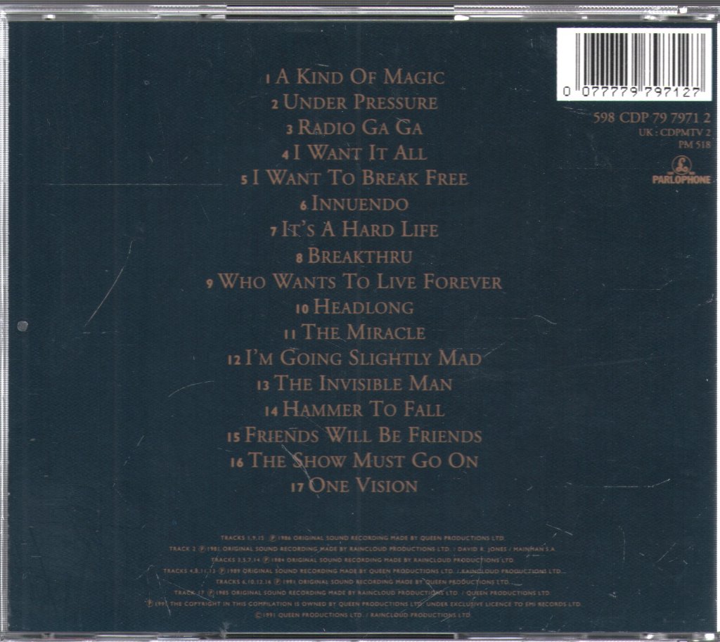 Queen - Greatest Hits II - Cd