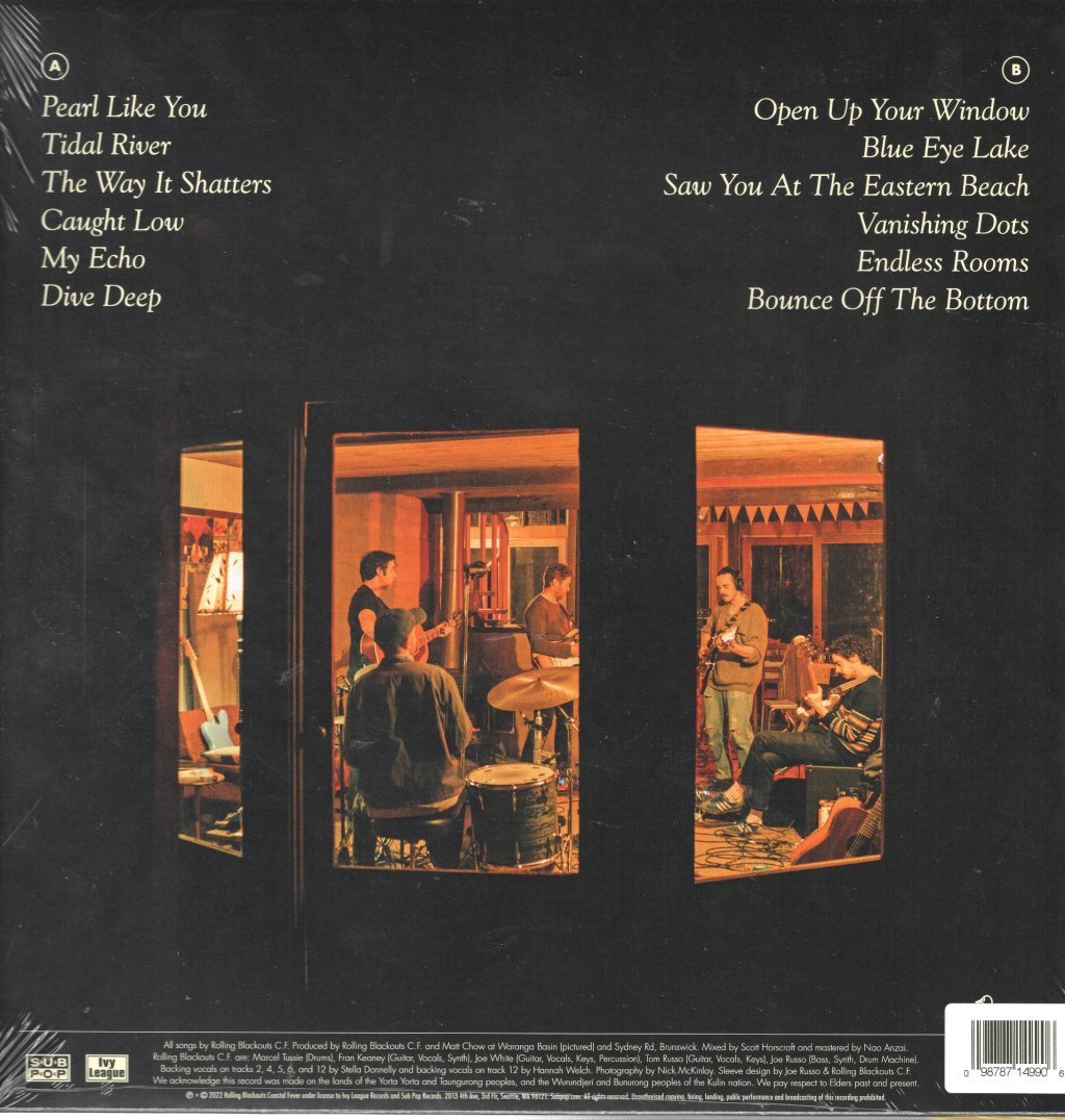 Rolling Blackouts Coastal Fever - Endless Rooms - Lp