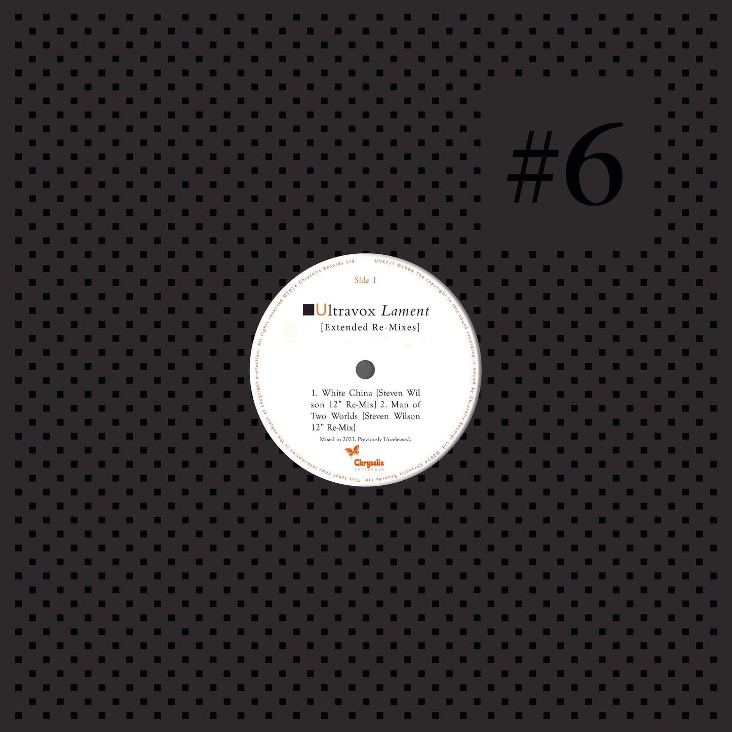 Ultravox - Steven Wilson Extended Re-mixes (RSD2024) - 12 Inch