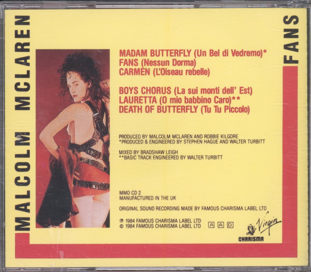 Malcolm McLaren - Fans - Cd