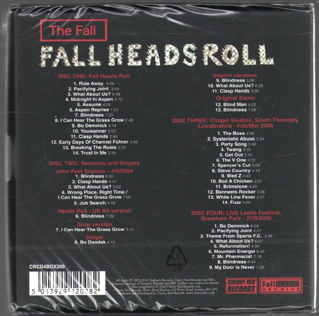 Fall - Fall Heads Roll - Cd Set