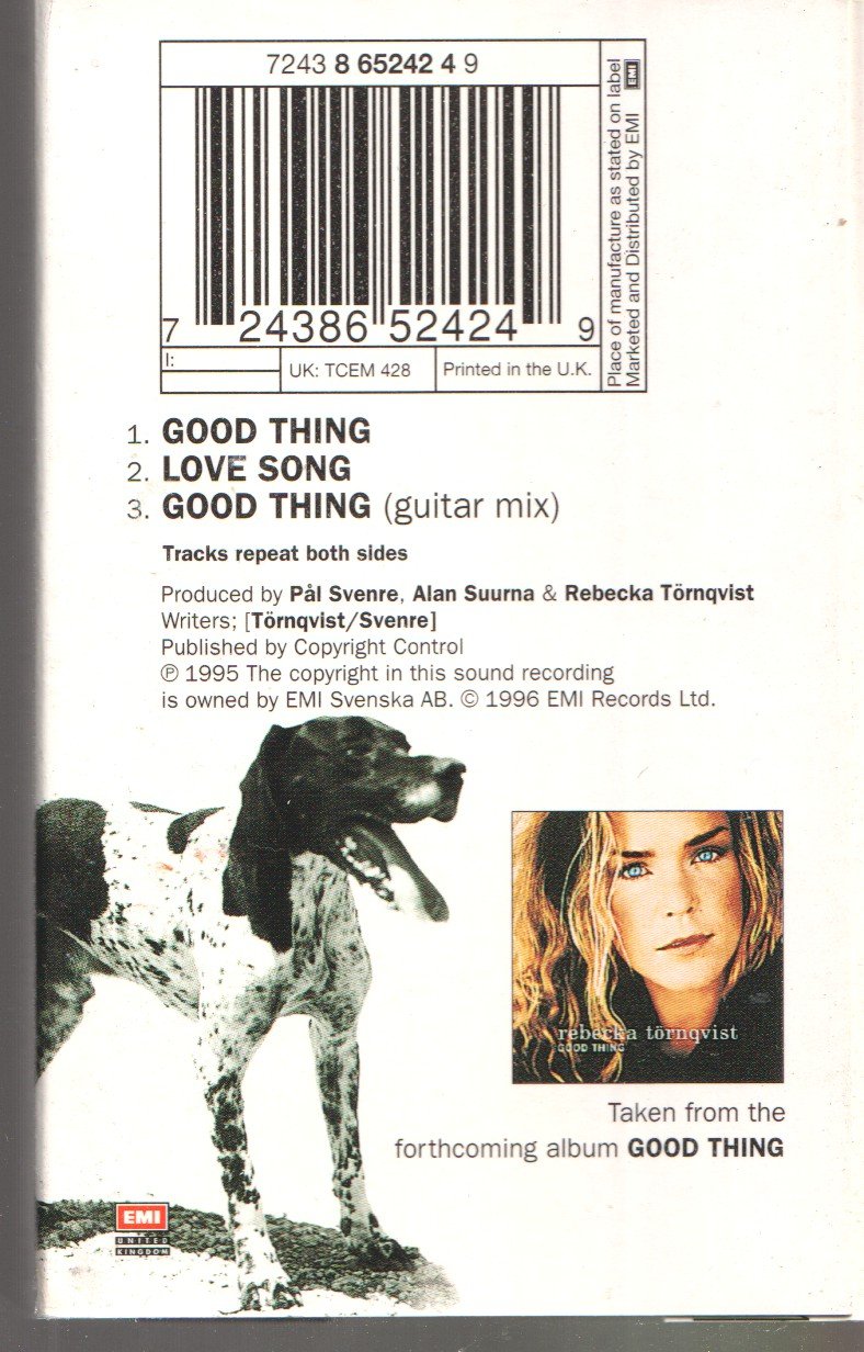 Rebecka Tornqvist - Good Thing - Cassette