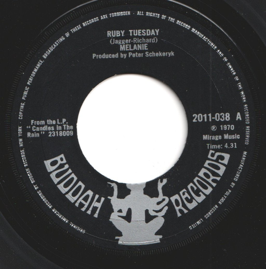Melanie - Ruby Tuesday - 7 Inch