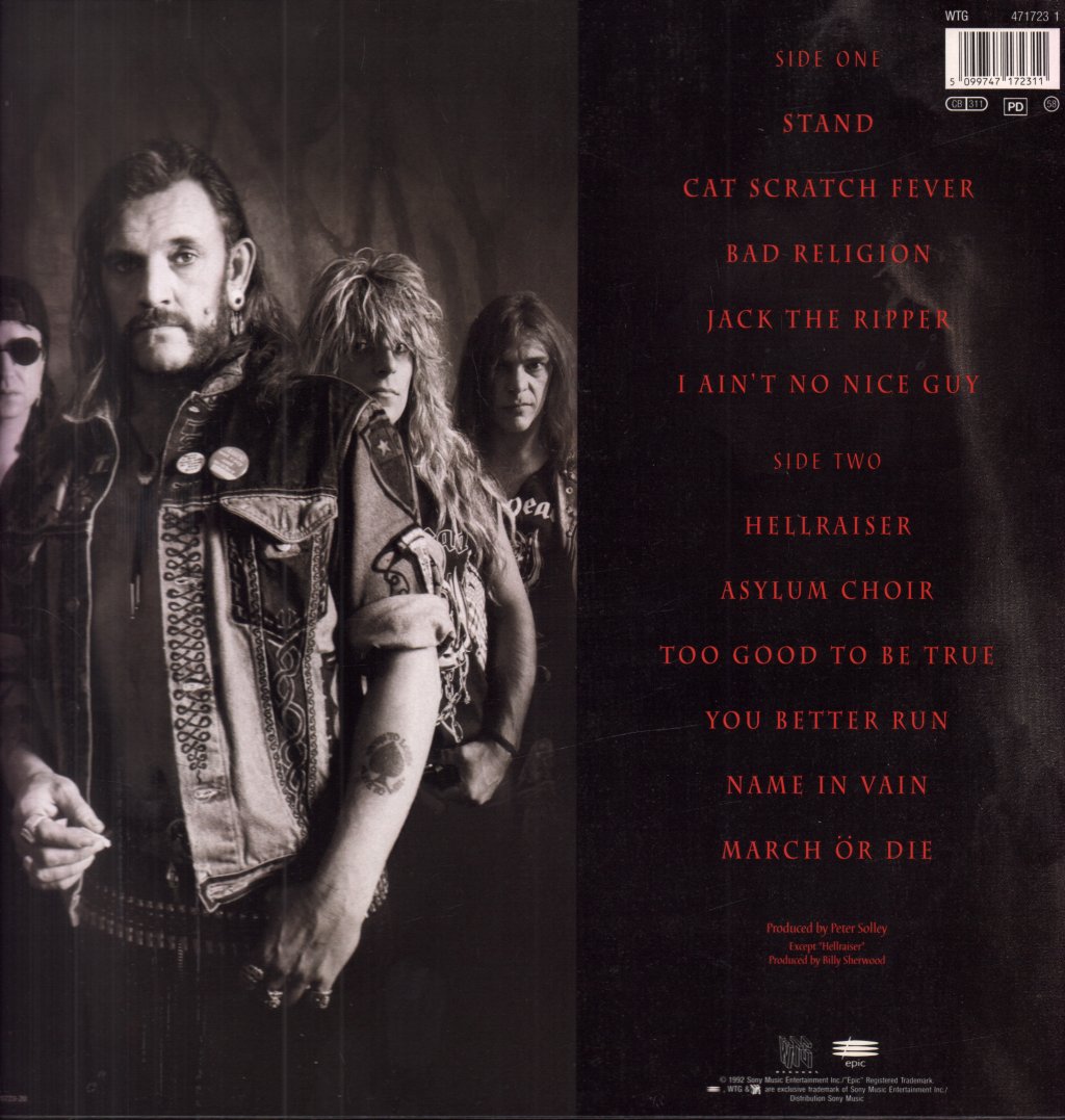 Motorhead - March Or Die - Lp