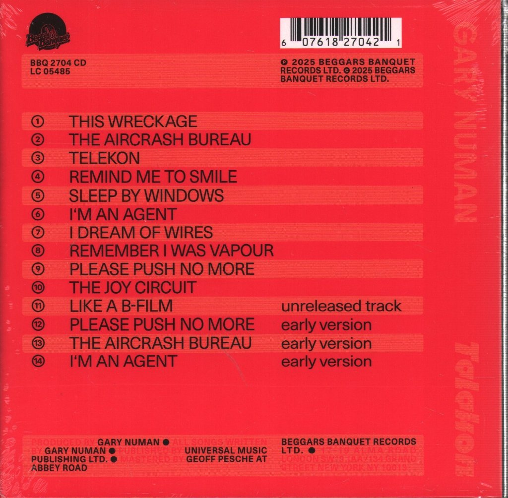 Gary Numan - Telekon (45th Anniversary Expanded Edition) - Cd