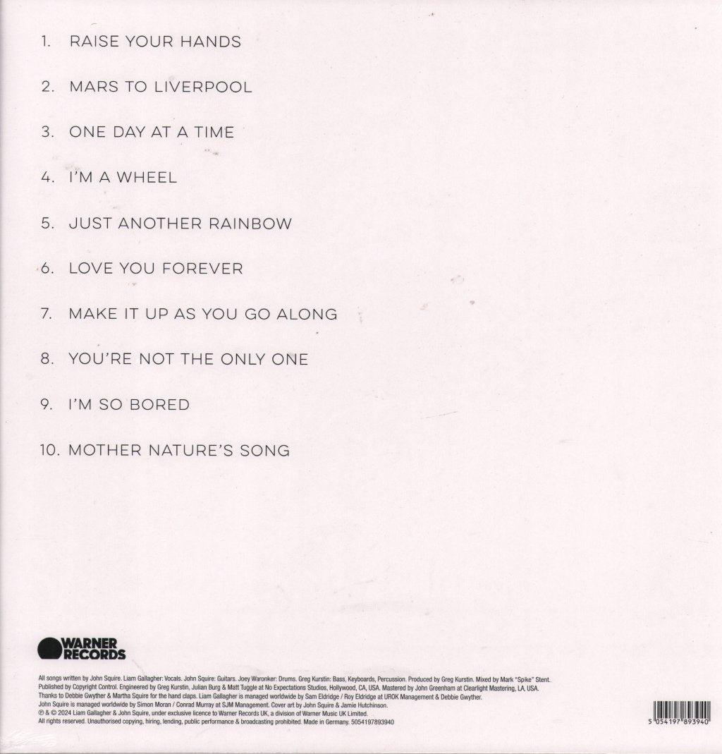 Liam Gallagher John Squire - Liam Gallagher John Squire - Lp