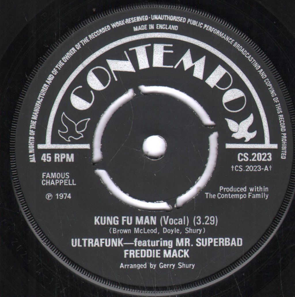 Ultrafunk - Kung Fu Man - 7 Inch
