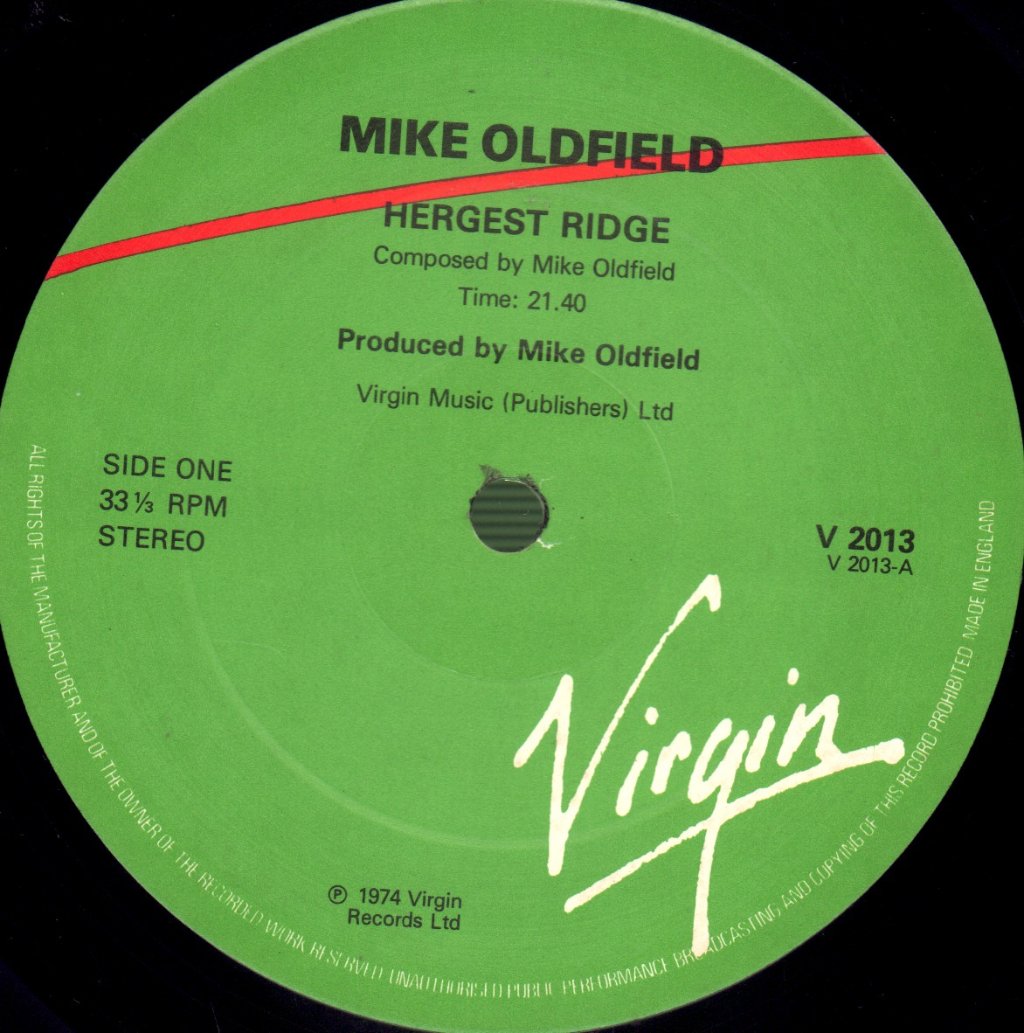 Mike Oldfield - Hergest Ridge - Lp