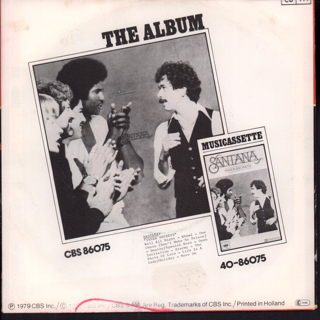 Santana - Open Invitation - 7 Inch