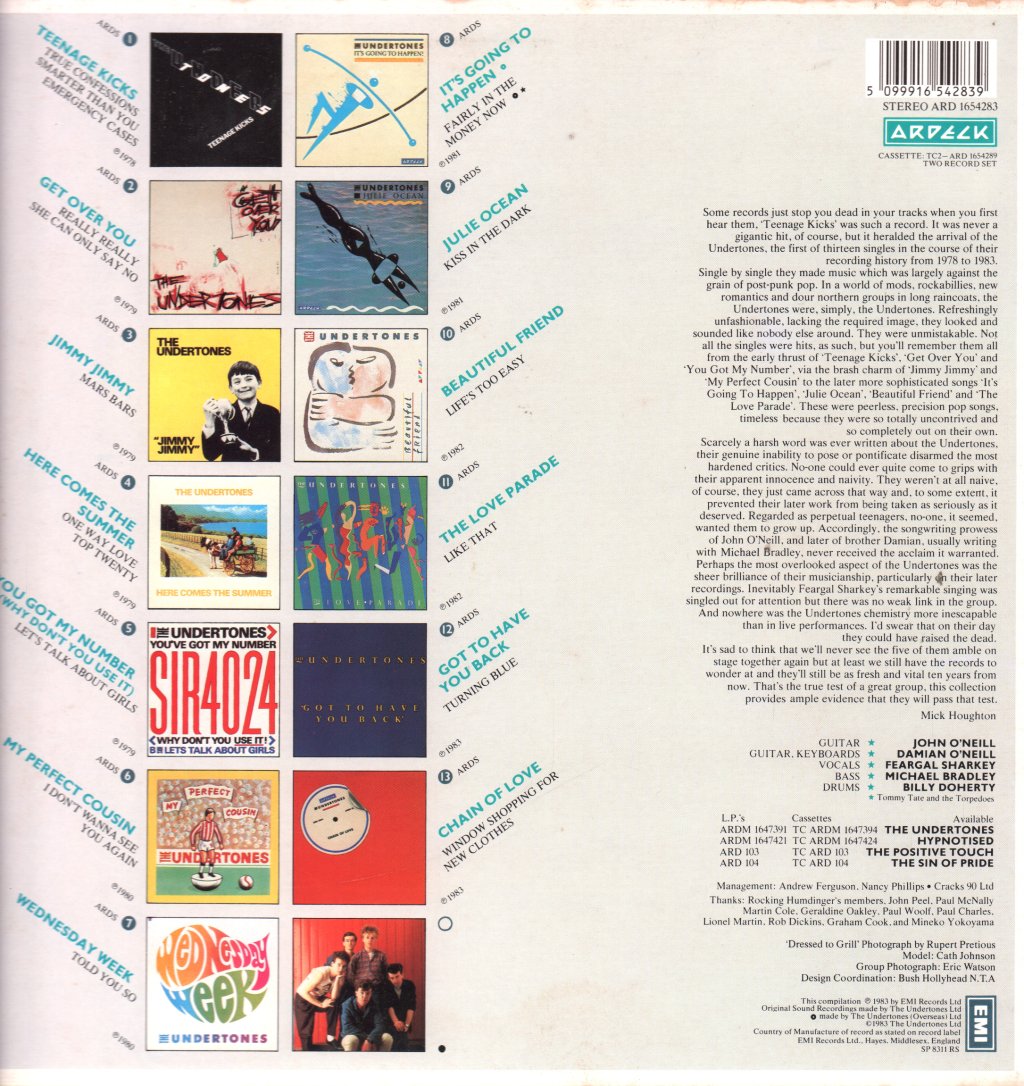 Undertones - All Wrapped Up - Double Lp