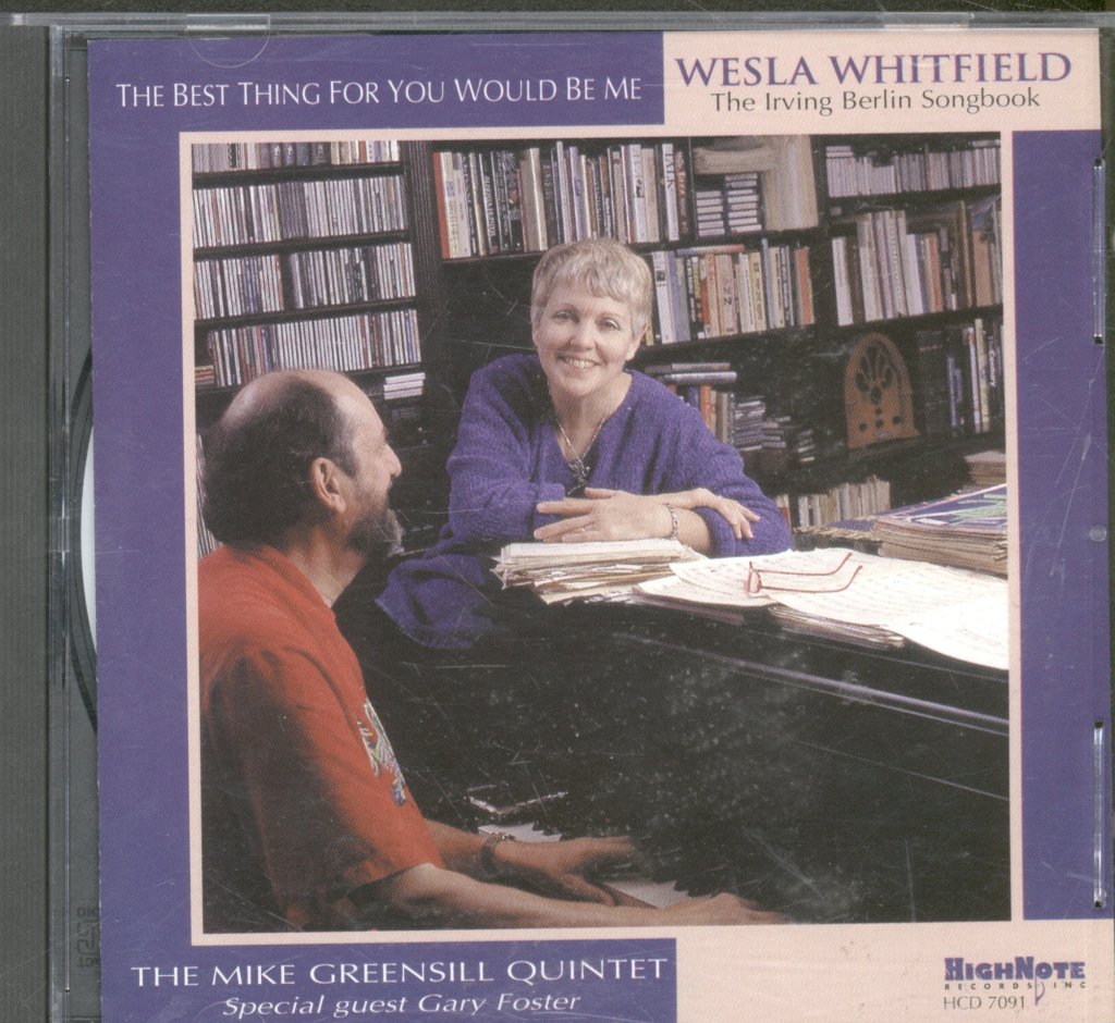 Wesla Whitfield - Best Thing For You Would Be Me - Cd