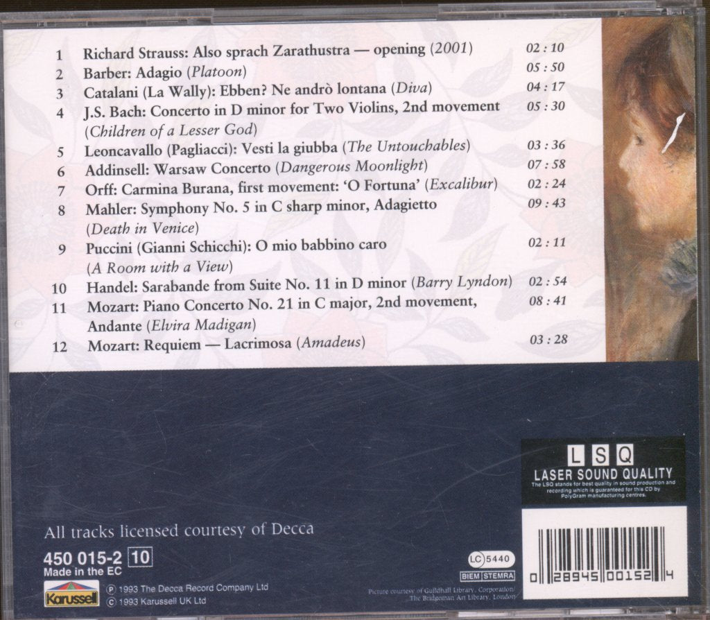 Various Artists - Cinema Classics - Cd
