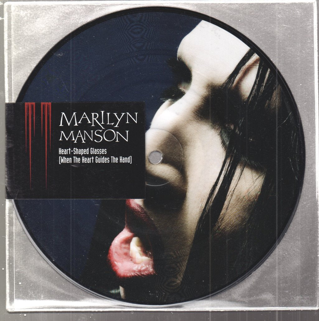Marilyn Manson - Heart-Shaped Glasses (When The Heart Guides The Hand) - 7 Inch