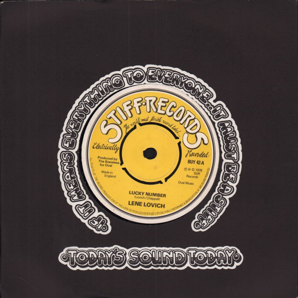 Lene Lovich - Lucky Number - 7 Inch