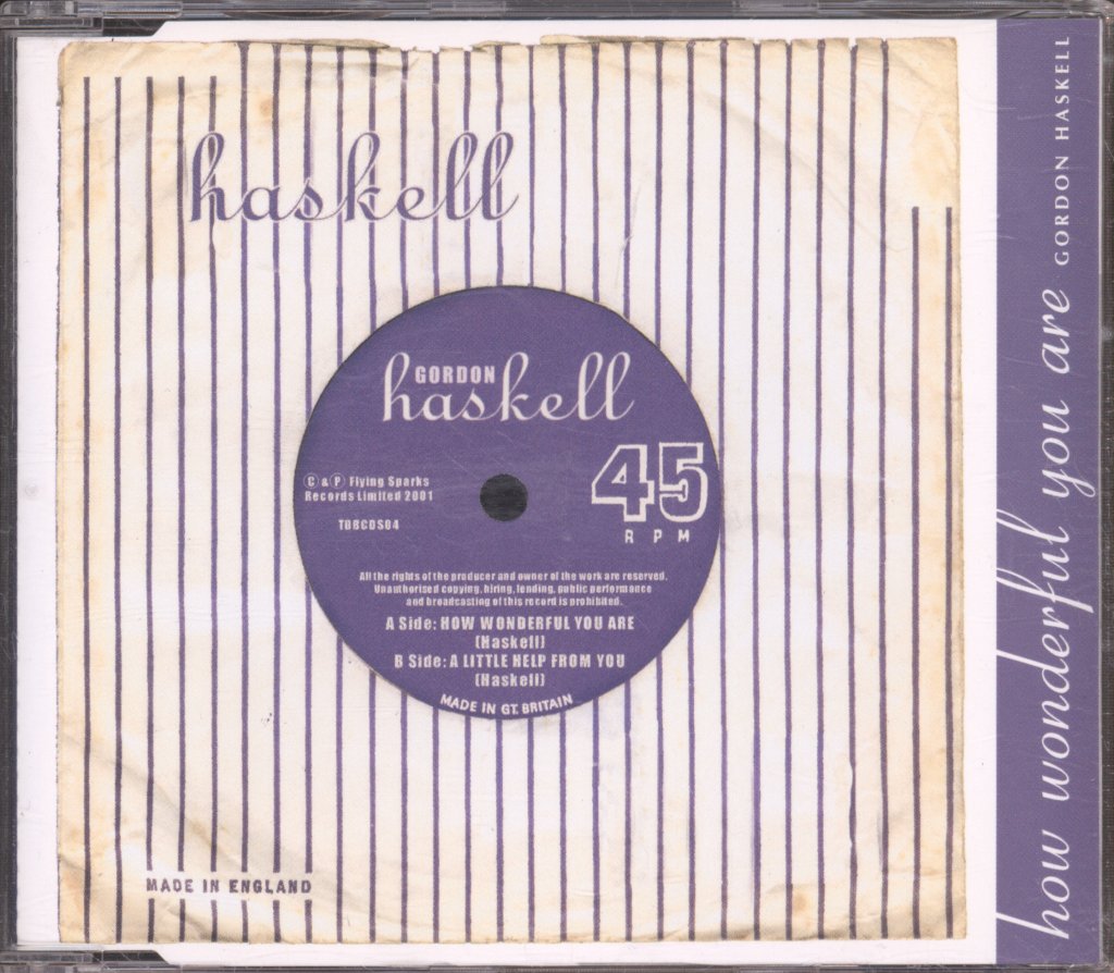 Gordon Haskell - How Wonderful You Are - Cd