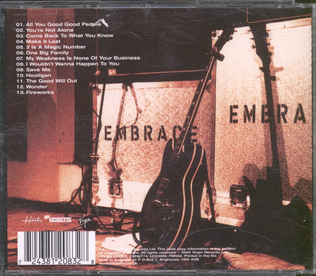 Embrace - Fireworks (Singles 1997-2002) - Cd