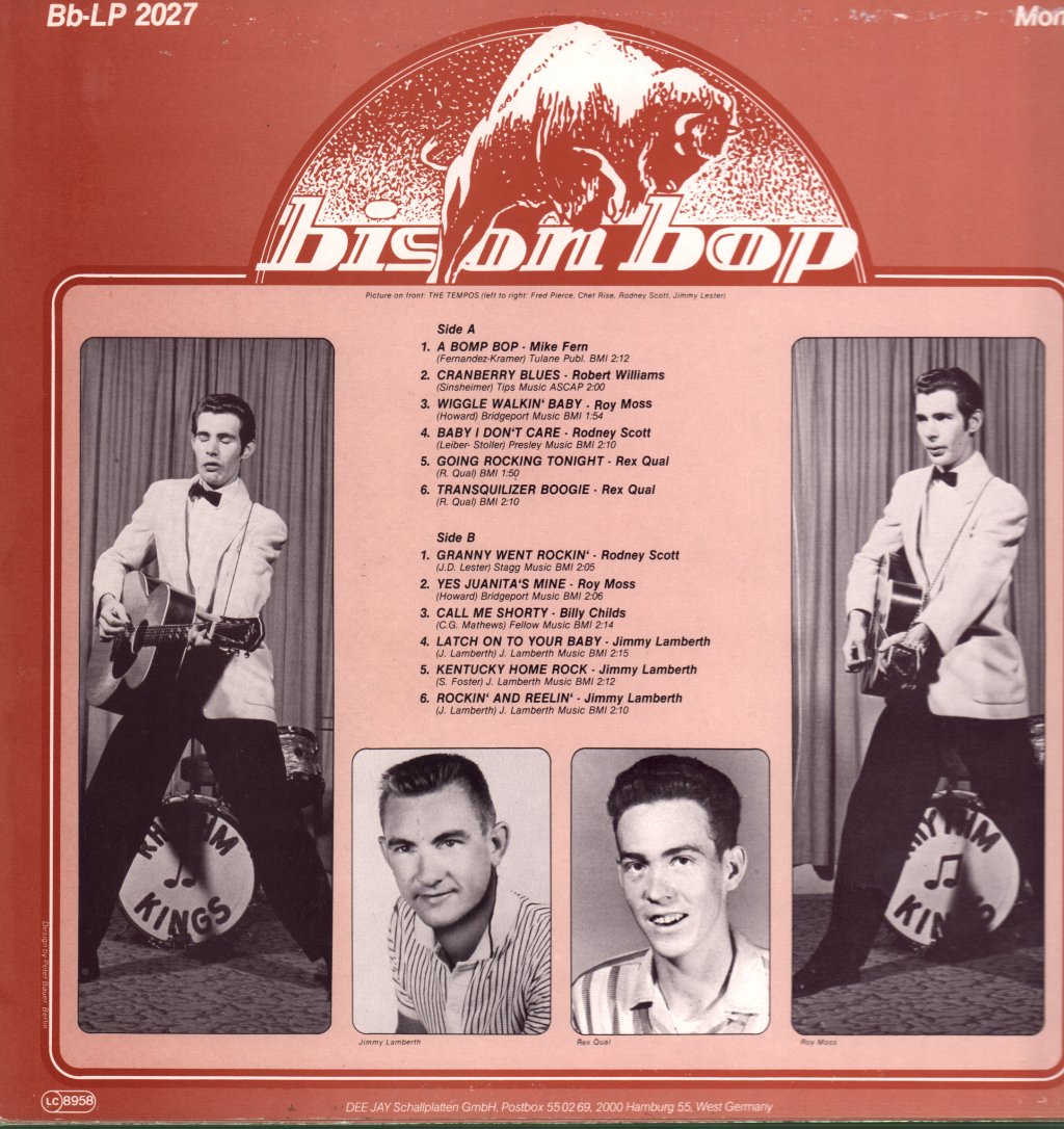 Various Artists - Bison Bop: The Bop That Never Stopped - For A Real Rockin' Cat Volume 23 - Lp