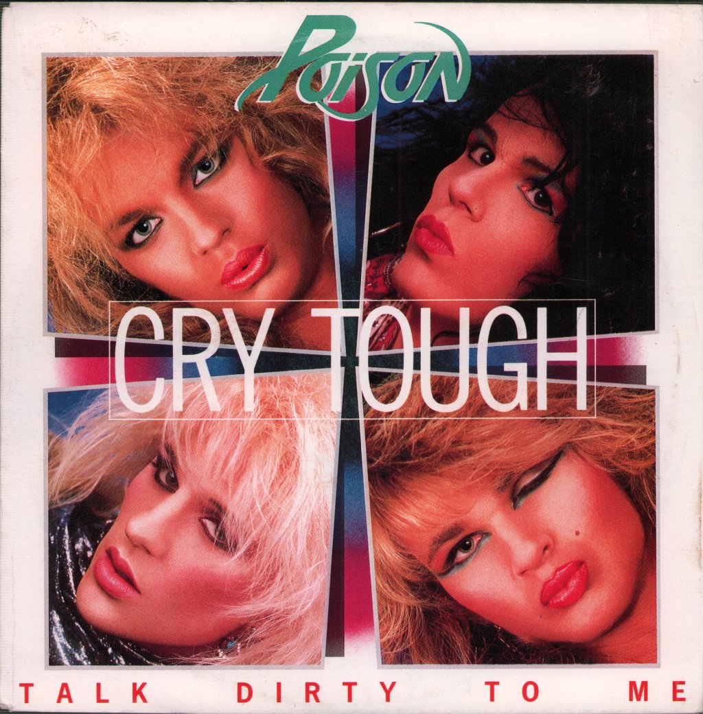 Poison - Cry Tough - 7 Inch