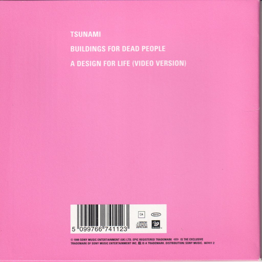 Manic Street Preachers - Tsunami - Cd