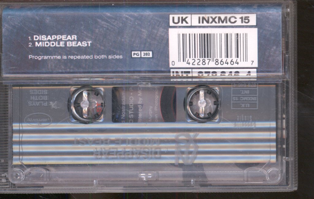 INXS - Disappear - Cassette
