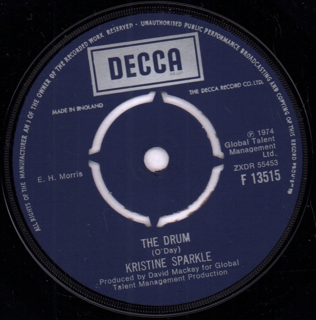 Kristine Sparkle - Eight Days A Week - 7 Inch