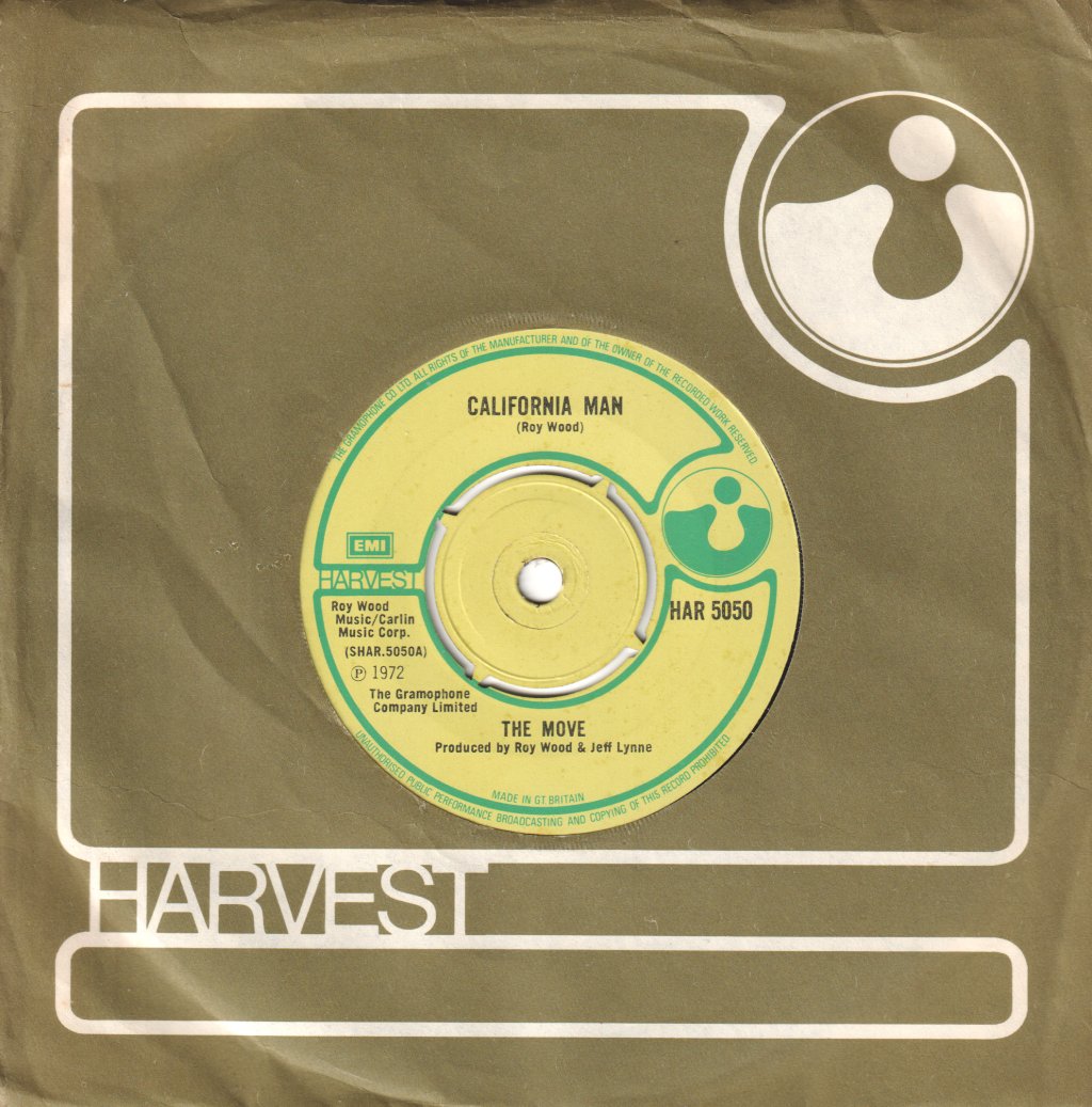 Move - California Man - 7 Inch