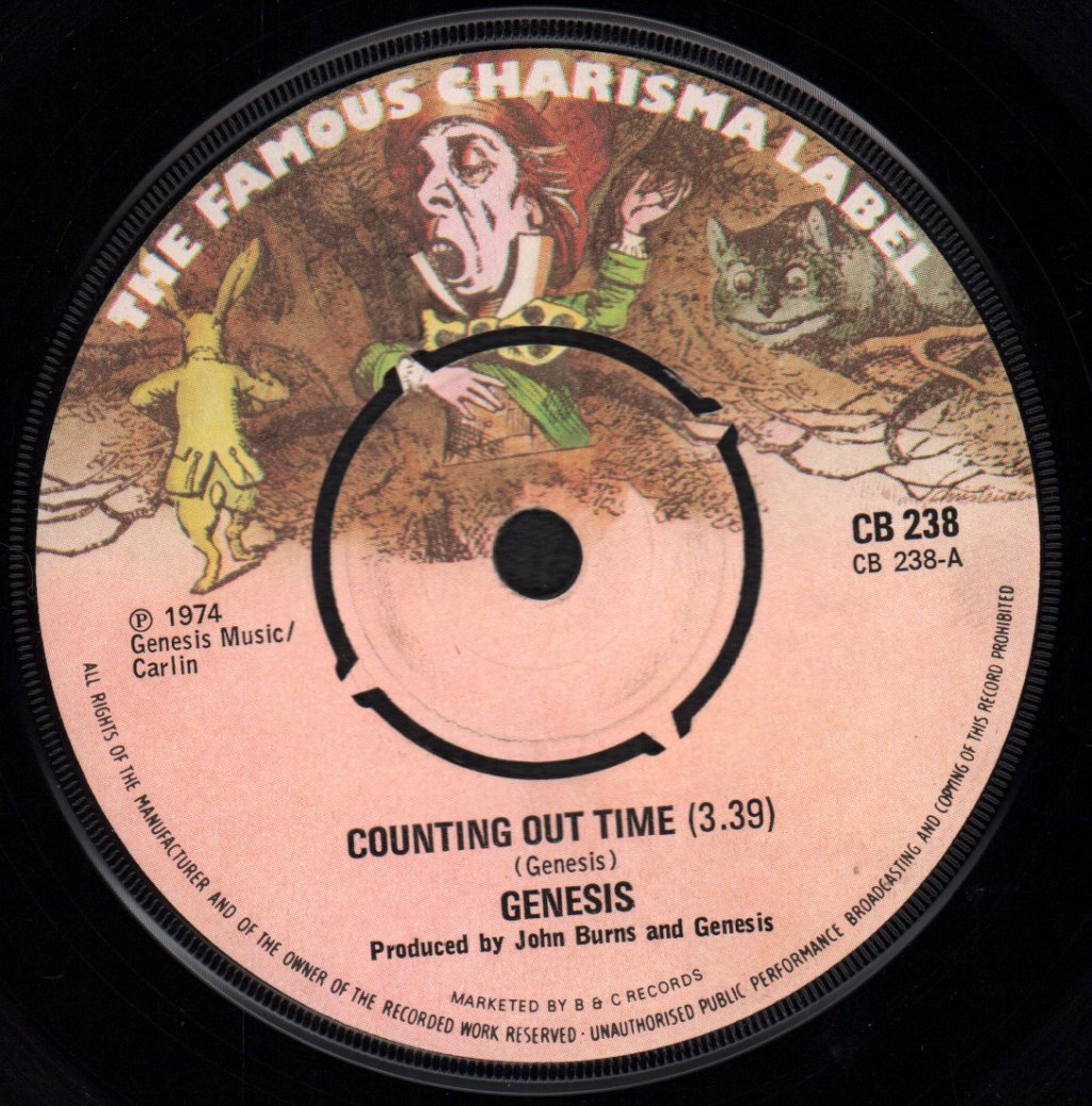 Genesis - Counting Out Time - 7 Inch