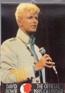 David Bowie - Official 1985 Calendar - Calendar