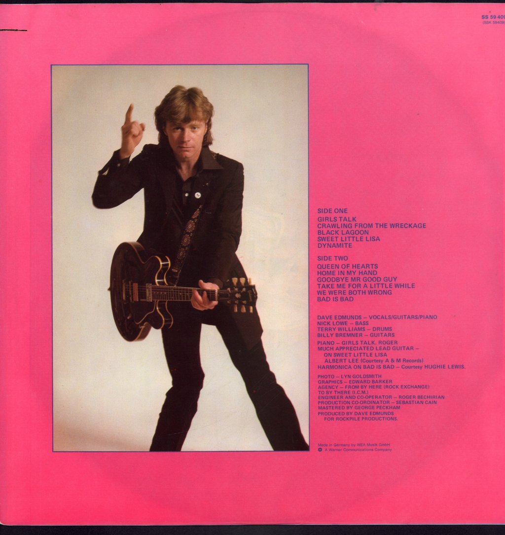 Dave Edmunds - Girls Talk - Lp